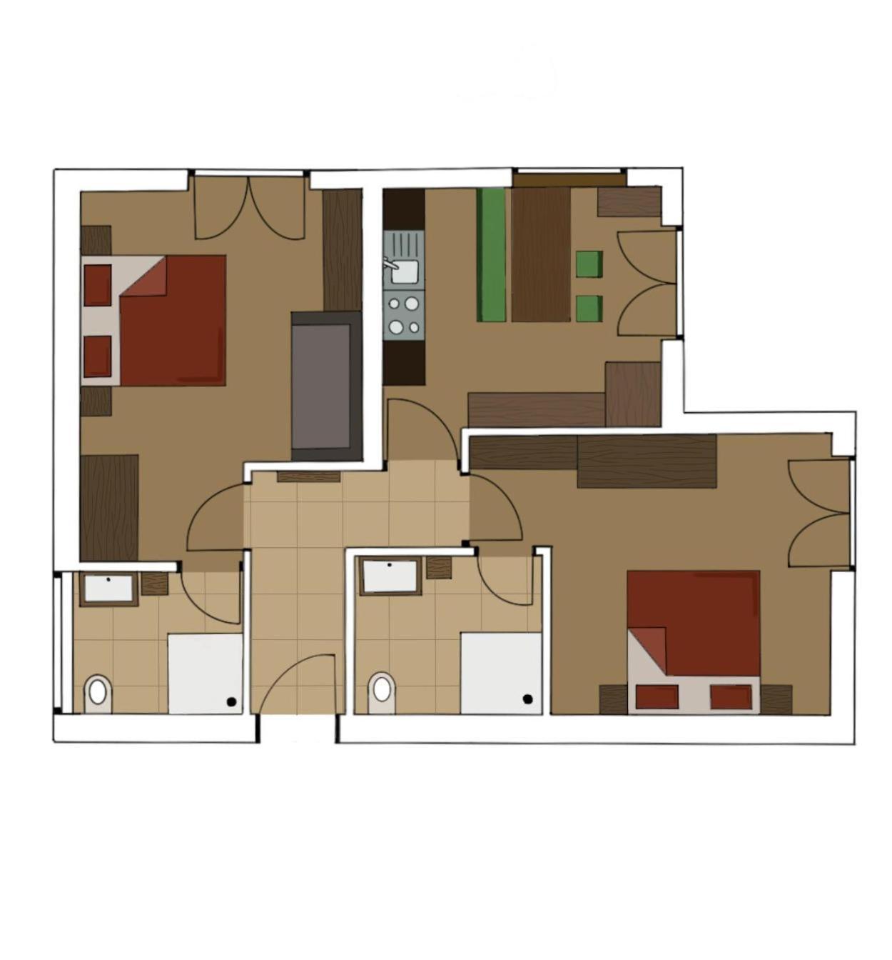 "Nature Erleben" Appartement & Komfortzimmer Velden am Wörthersee Eksteriør bilde